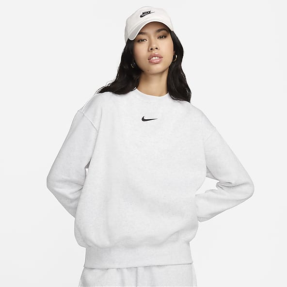 Nike sweatshirt no hood womens best sale